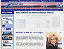 Tablet Screenshot of herline.com